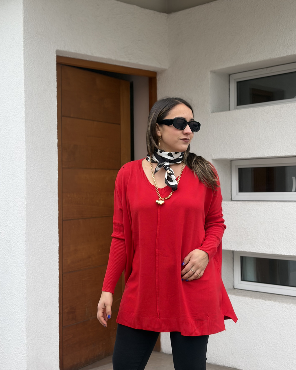 Sweater Pia - Rojo