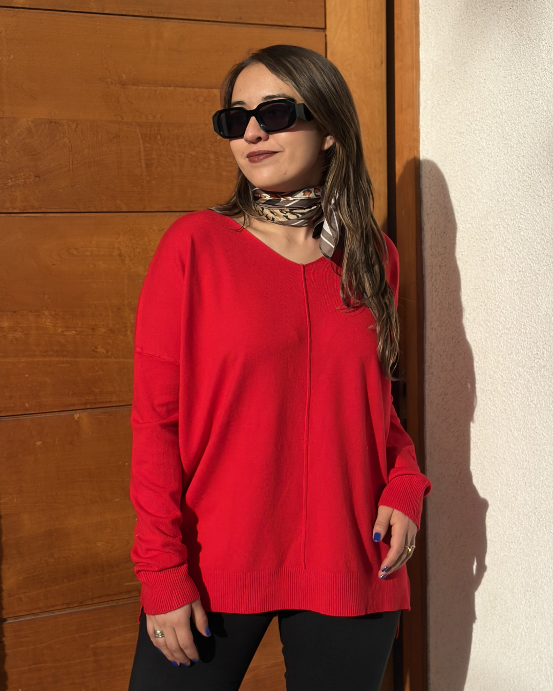 Sweater Lia - Rojo