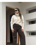 Pantalon Maria Gracia - Cafe