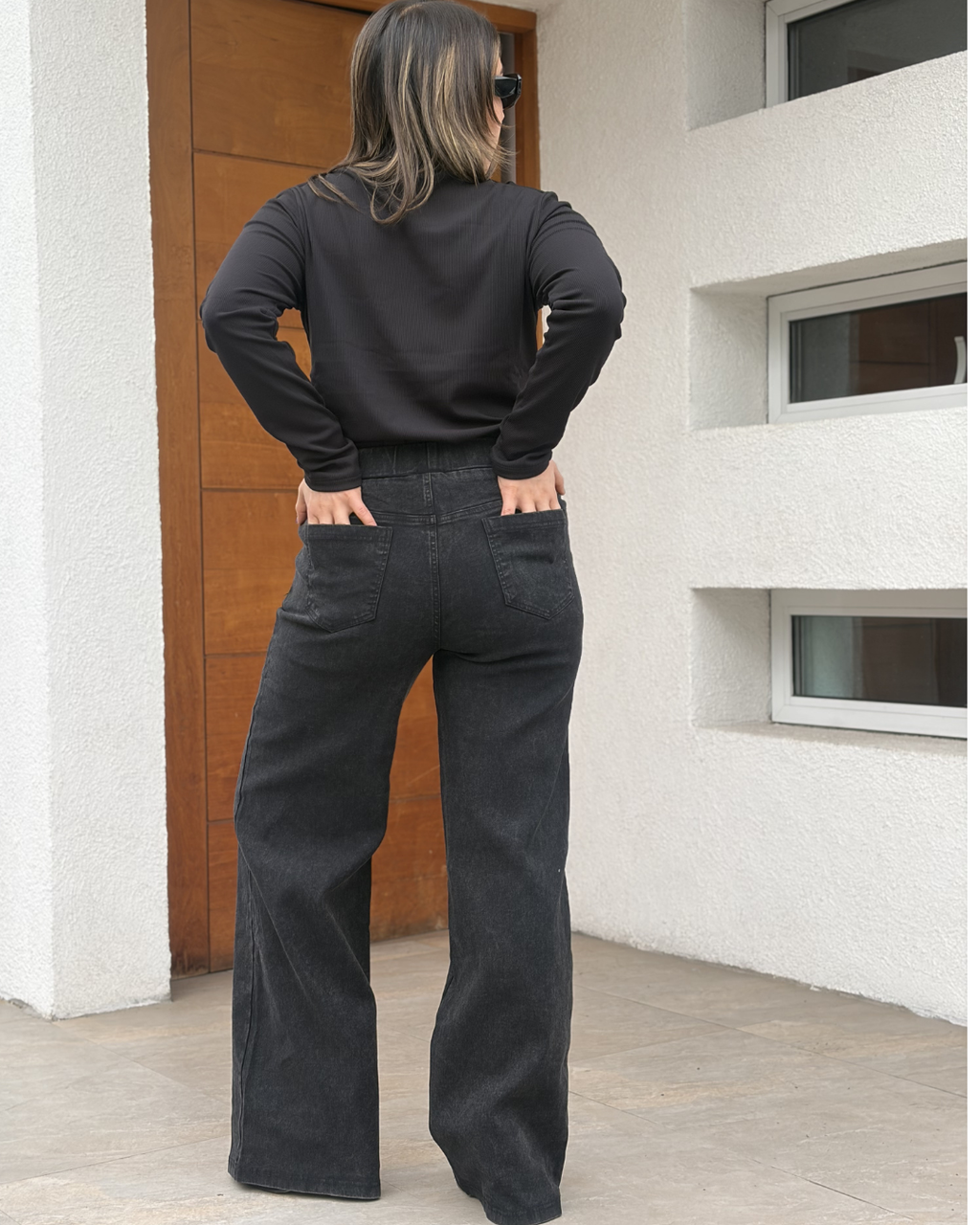 Pantalon Maria Gracia - Negro