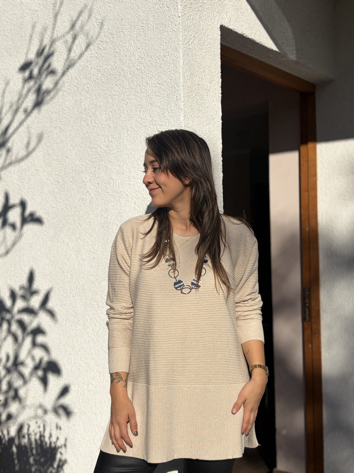 Sweater Noelia - Crema