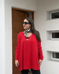 Sweater Pia - Rojo