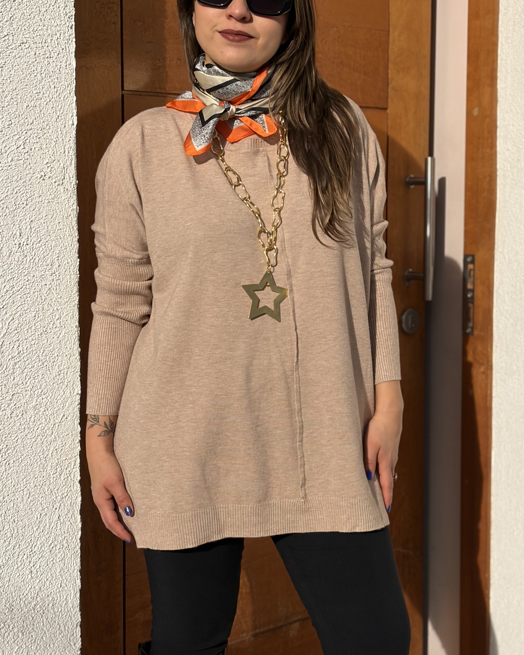 Sweater Luna - Beige