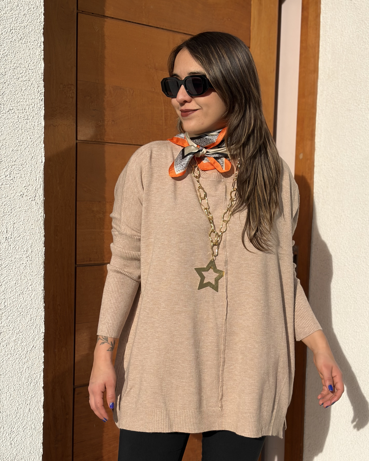 Sweater Luna - Beige