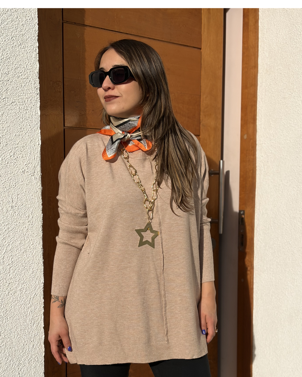 Sweater Luna - Beige