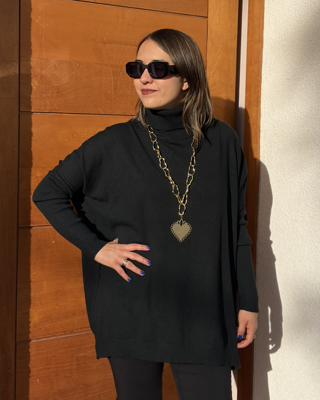 Sweater Nina - Negro