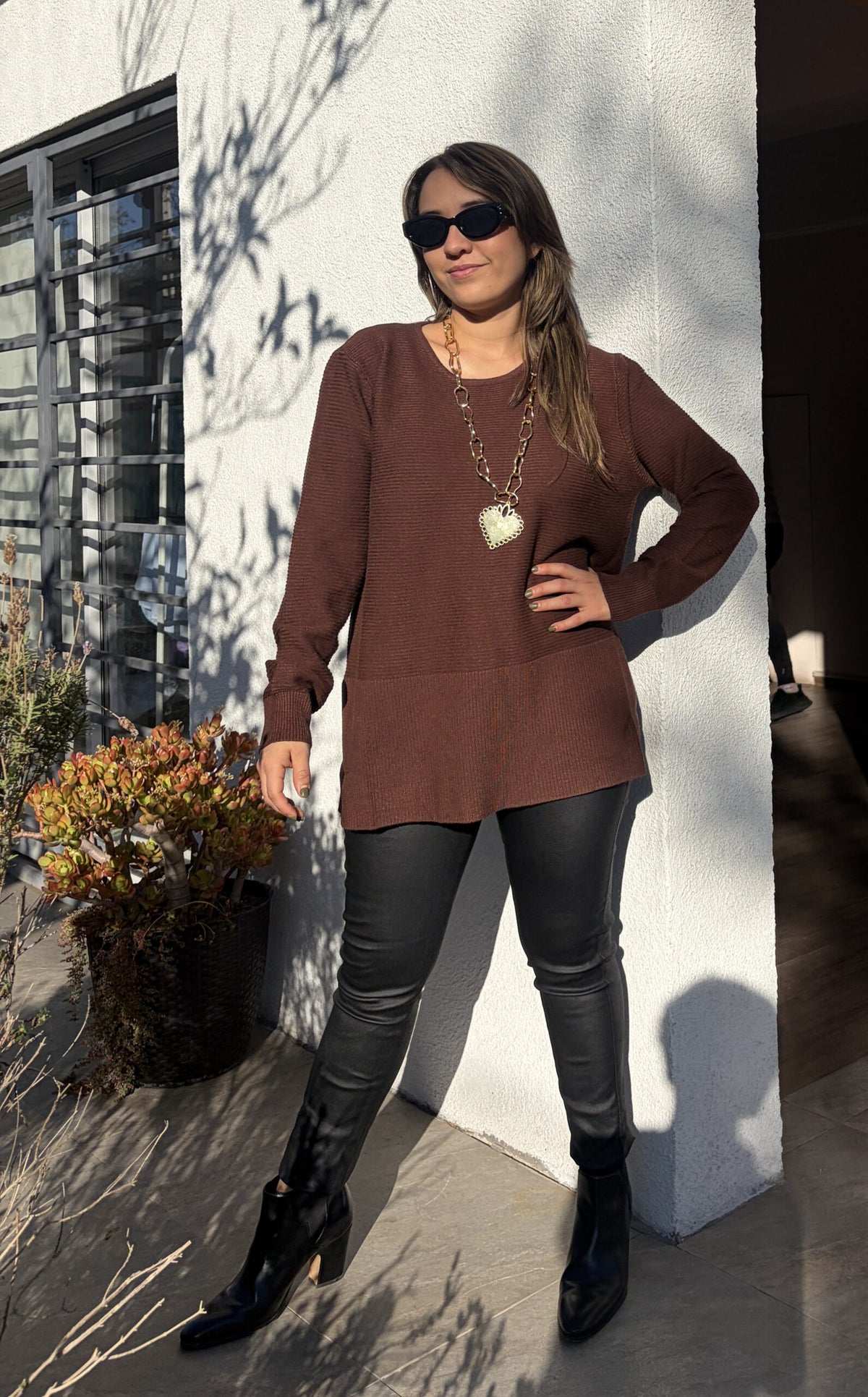 Sweater Noelia - Cafe moro