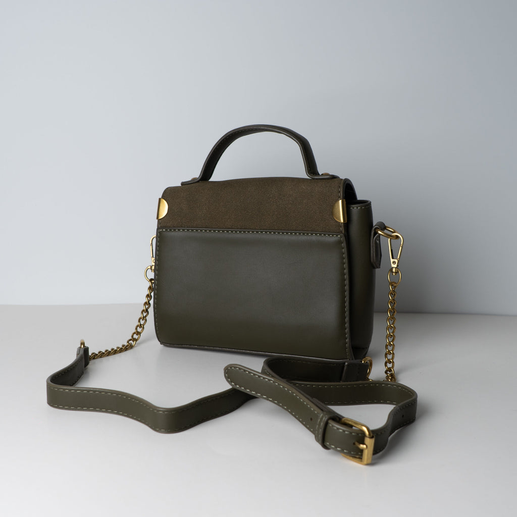 Cartera Olivia - Verde oscuro