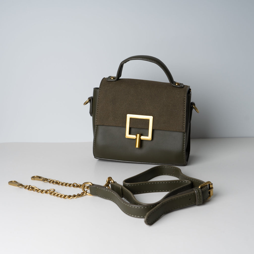 Cartera Olivia - Verde oscuro