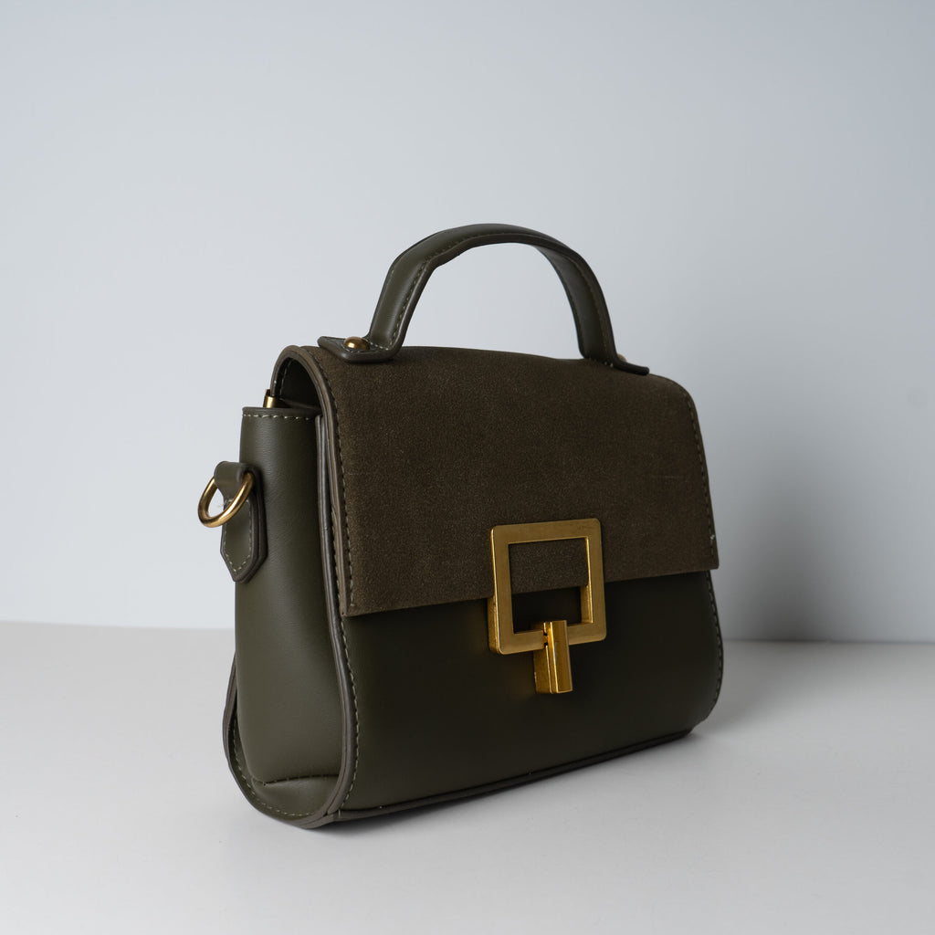 Cartera Olivia - Verde oscuro