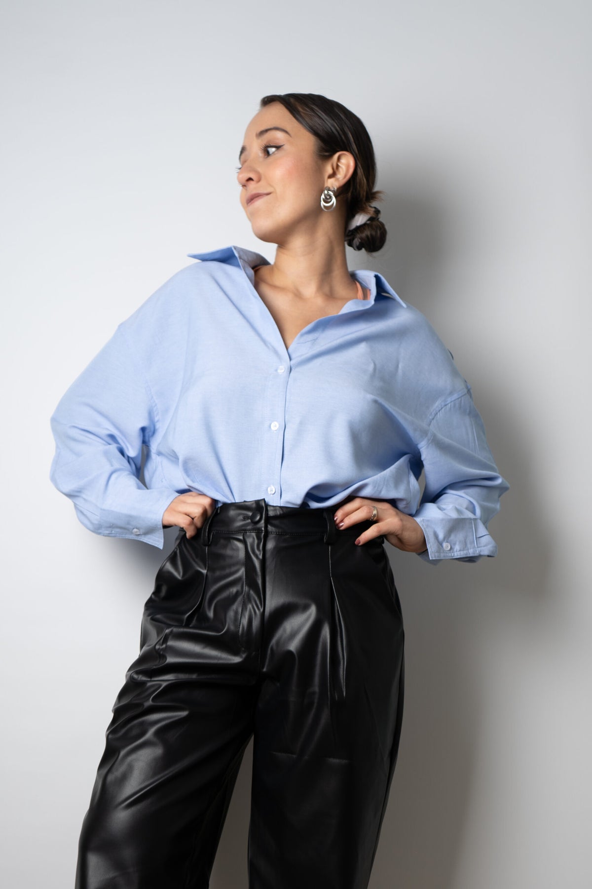 Blusa Serena - Celeste