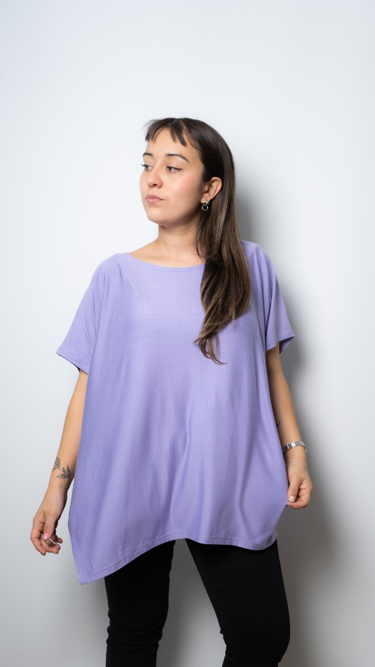 Polera algodón Emilia - Lila