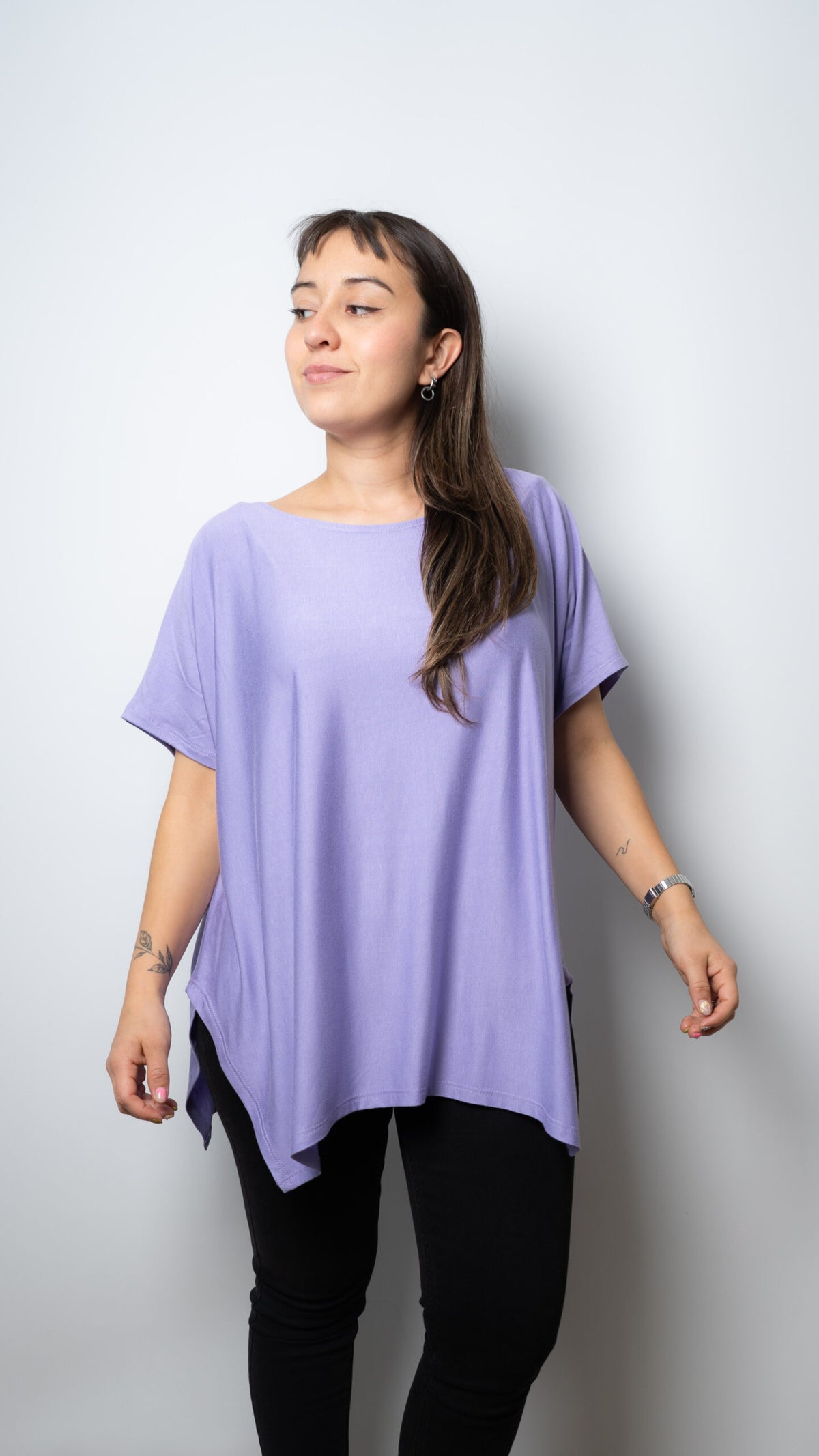 Polera algodón Emilia - Lila