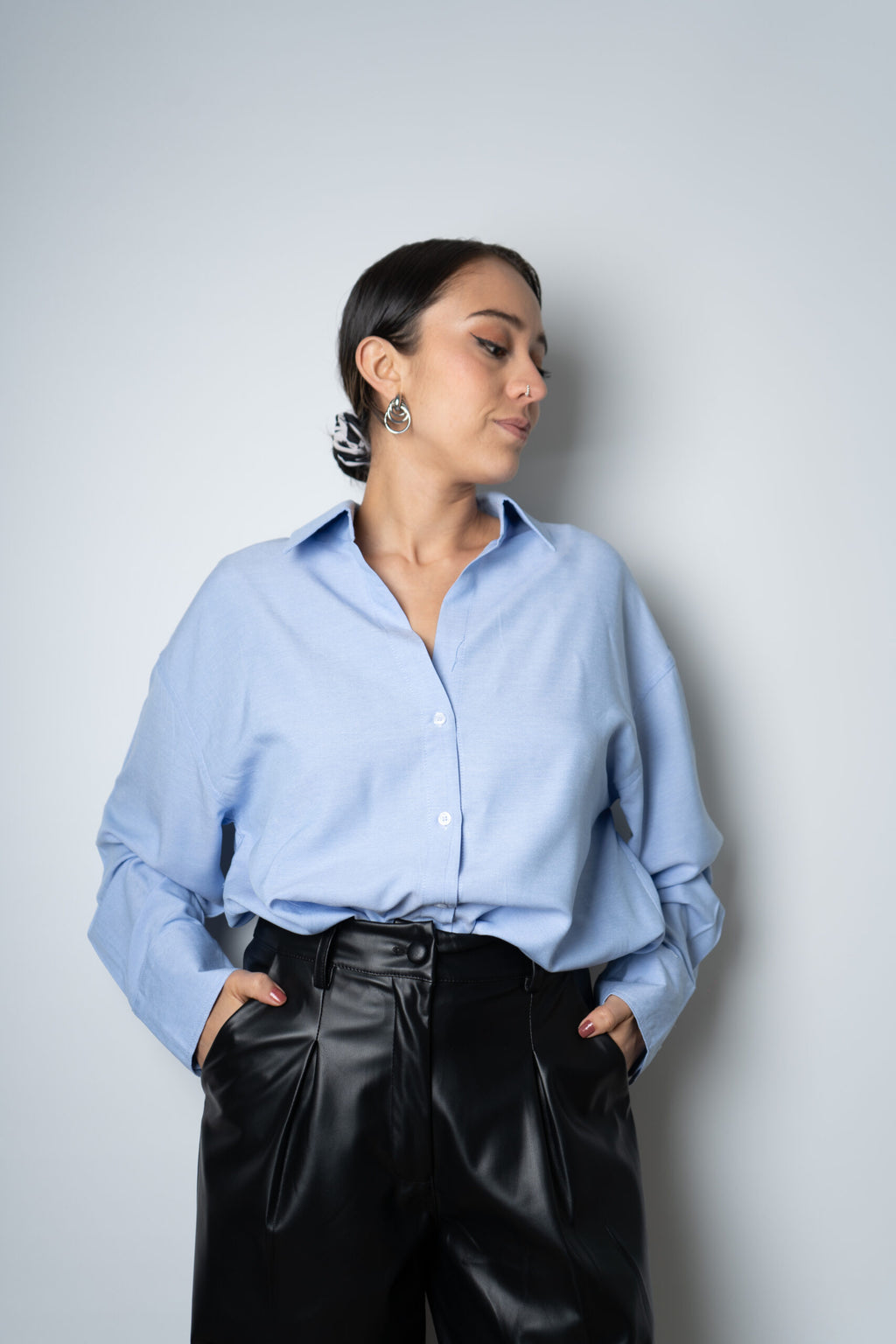 Blusa Serena - Celeste