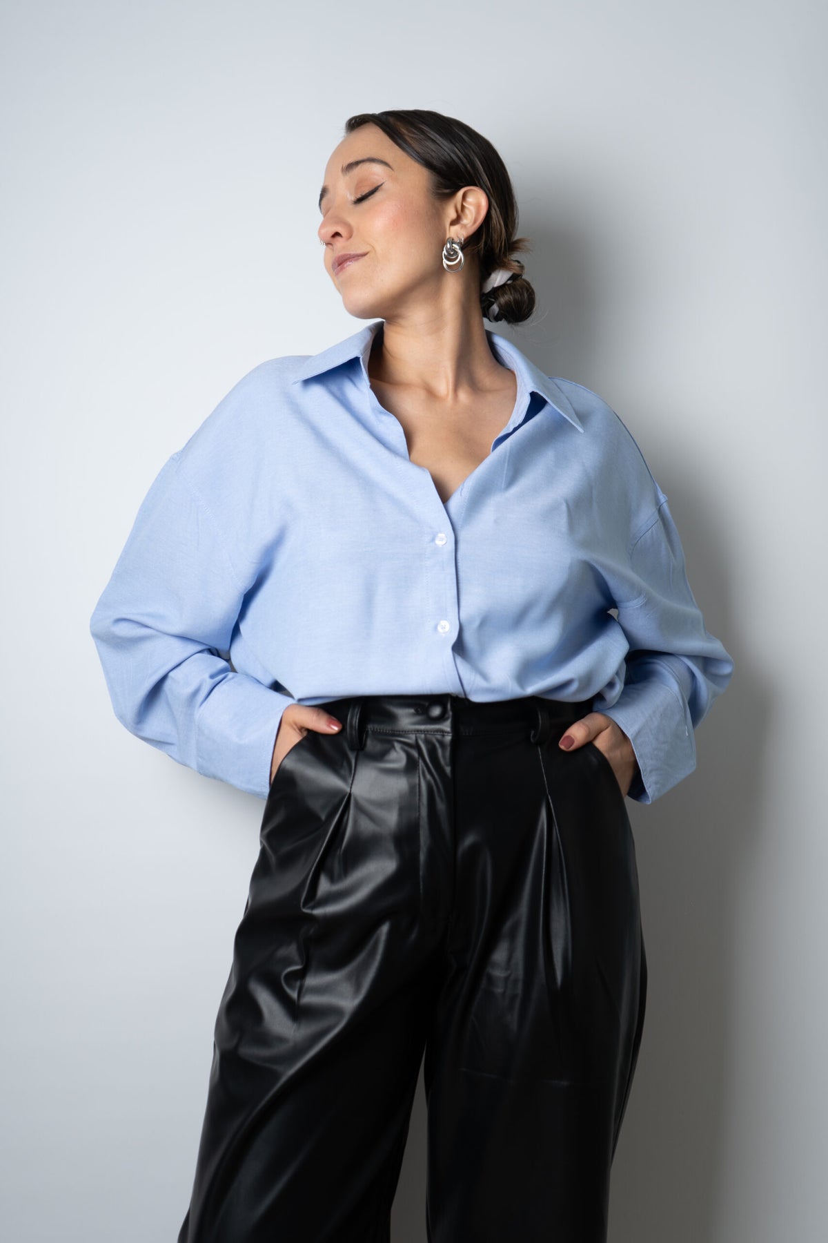 Blusa Serena - Celeste