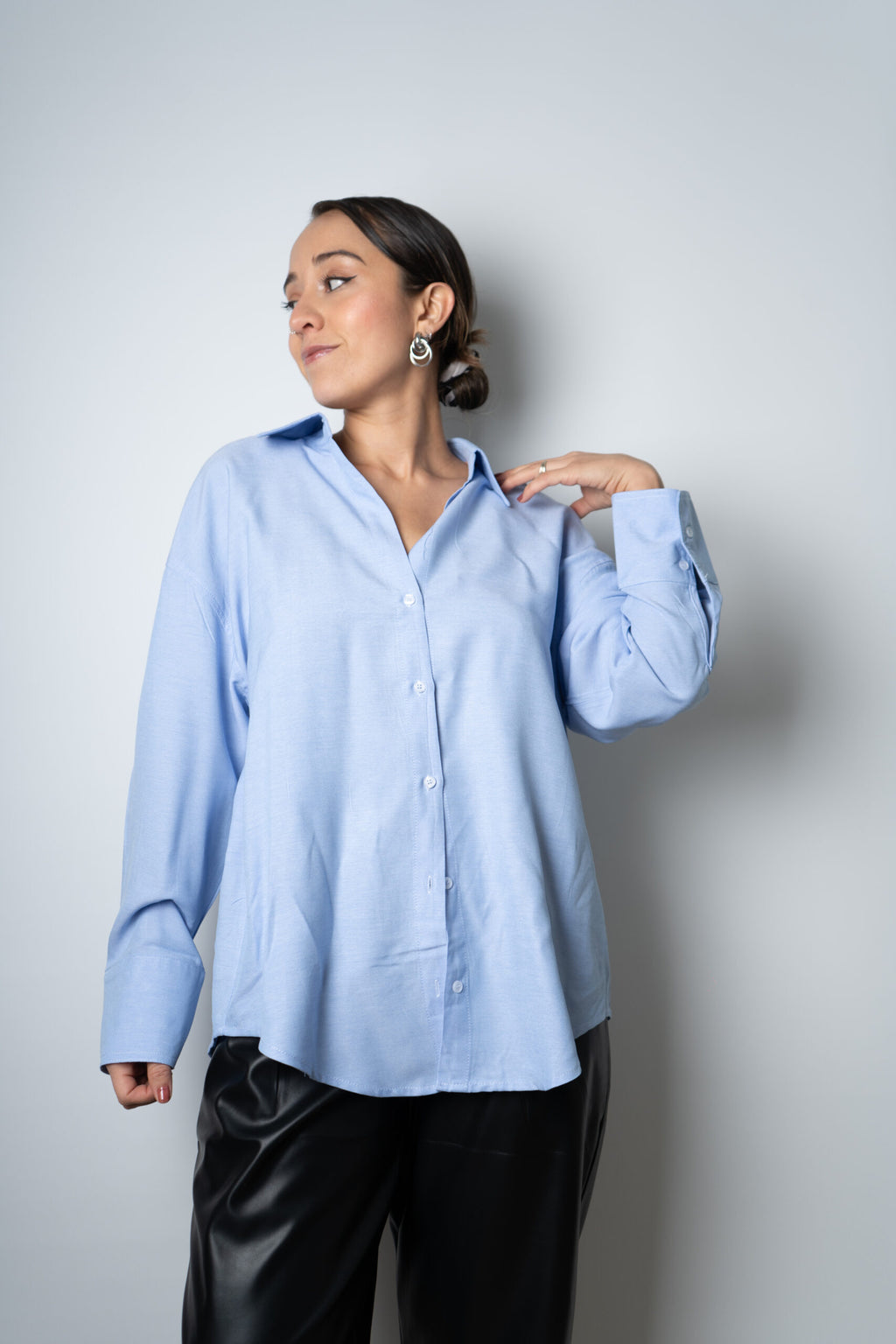 Blusa Serena - Celeste