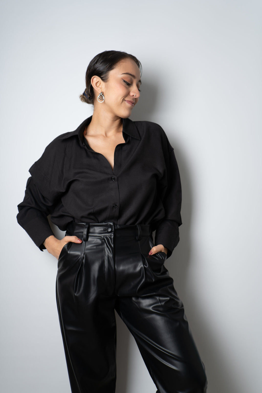 Blusa Serena - Negra