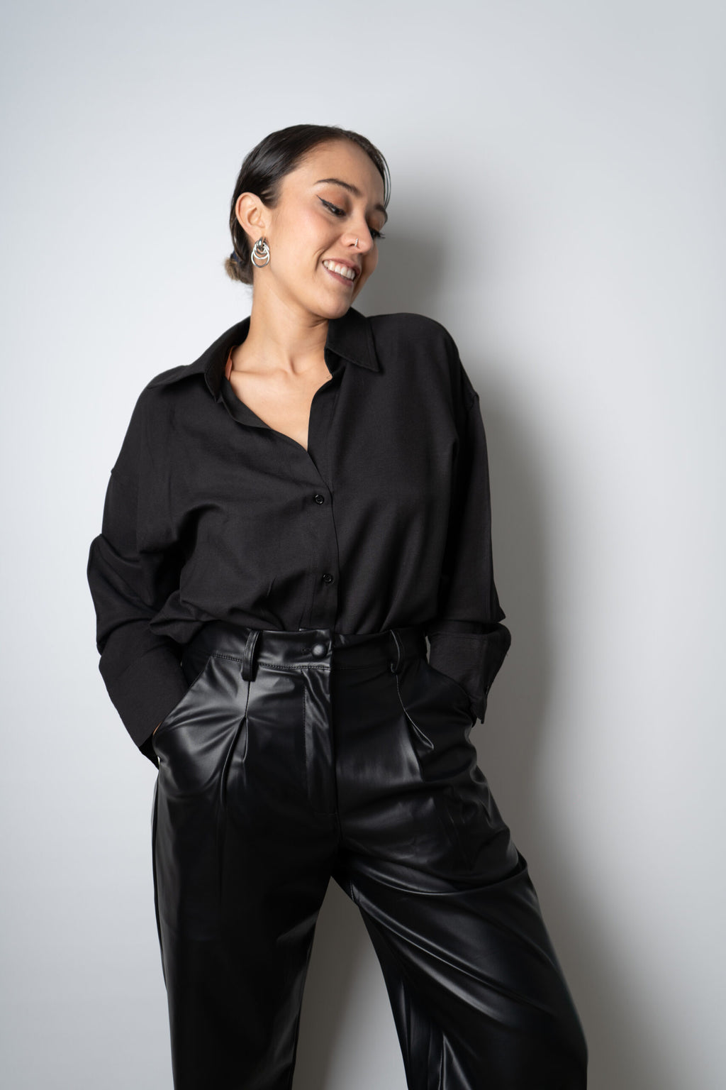 Blusa Serena - Negra