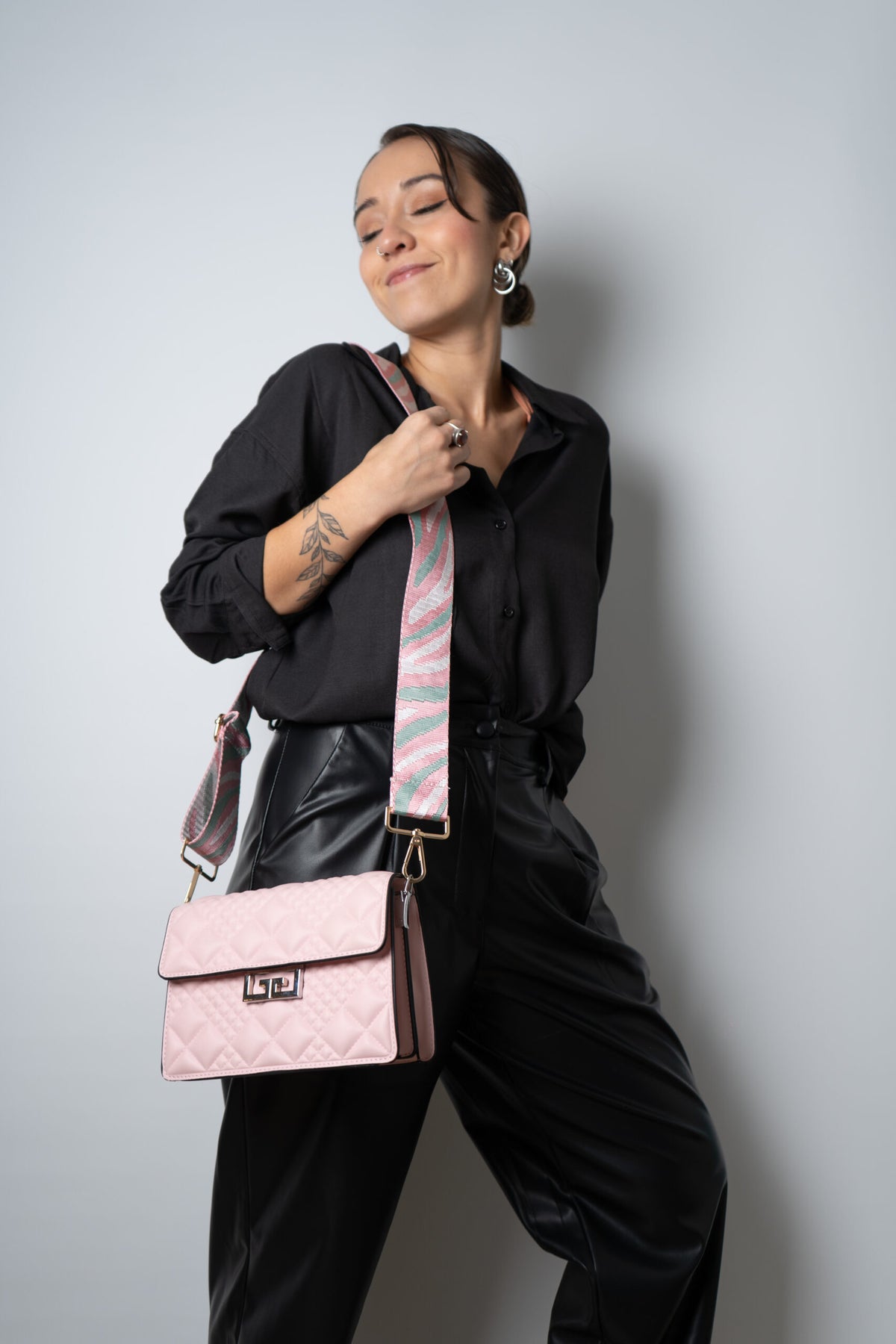 Cartera Mika - Rosada