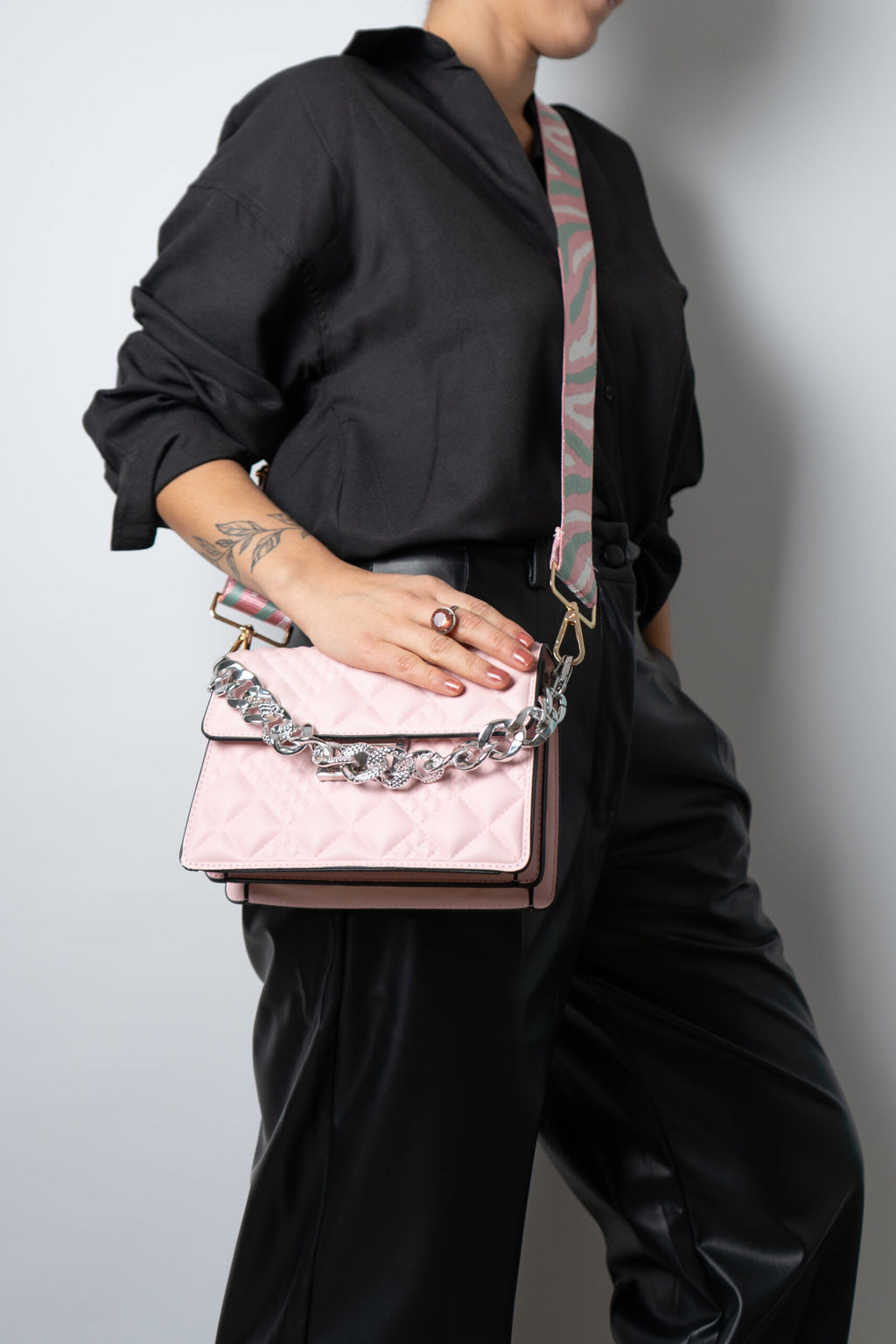 Cartera Mika - Rosada
