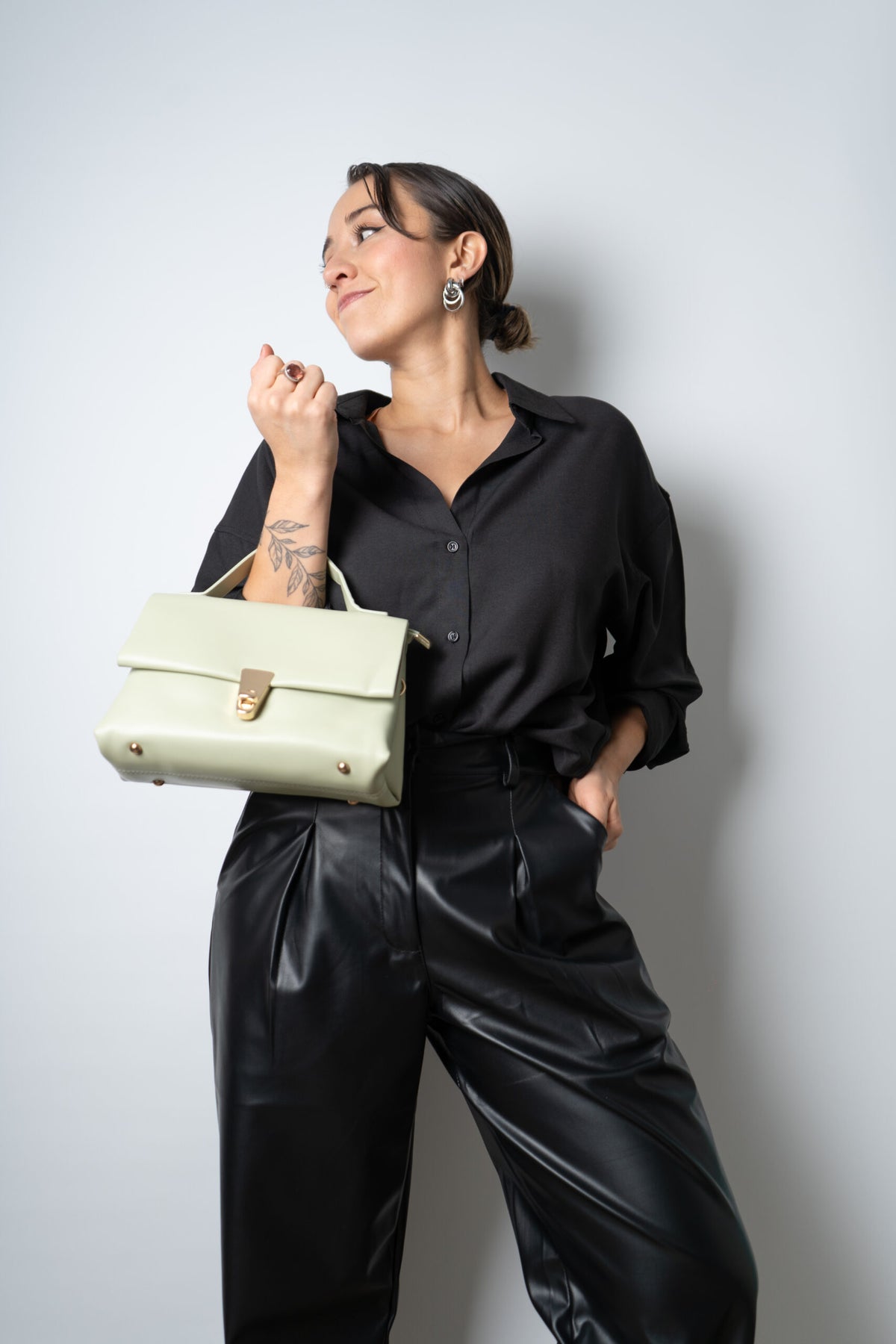 Cartera Sara - Verde claro