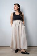 Falda larga - Erika - Crema