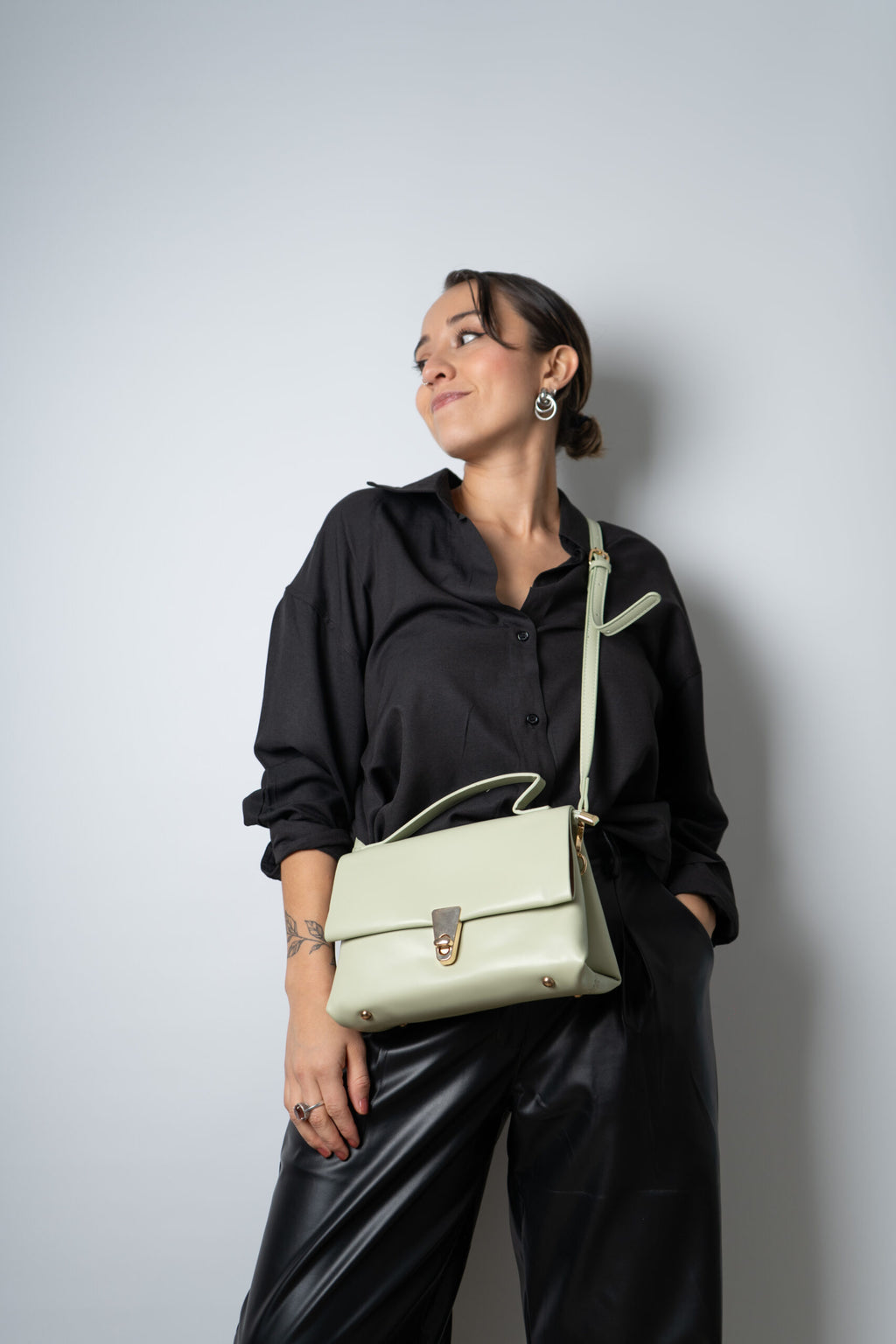 Cartera Sara - Verde claro