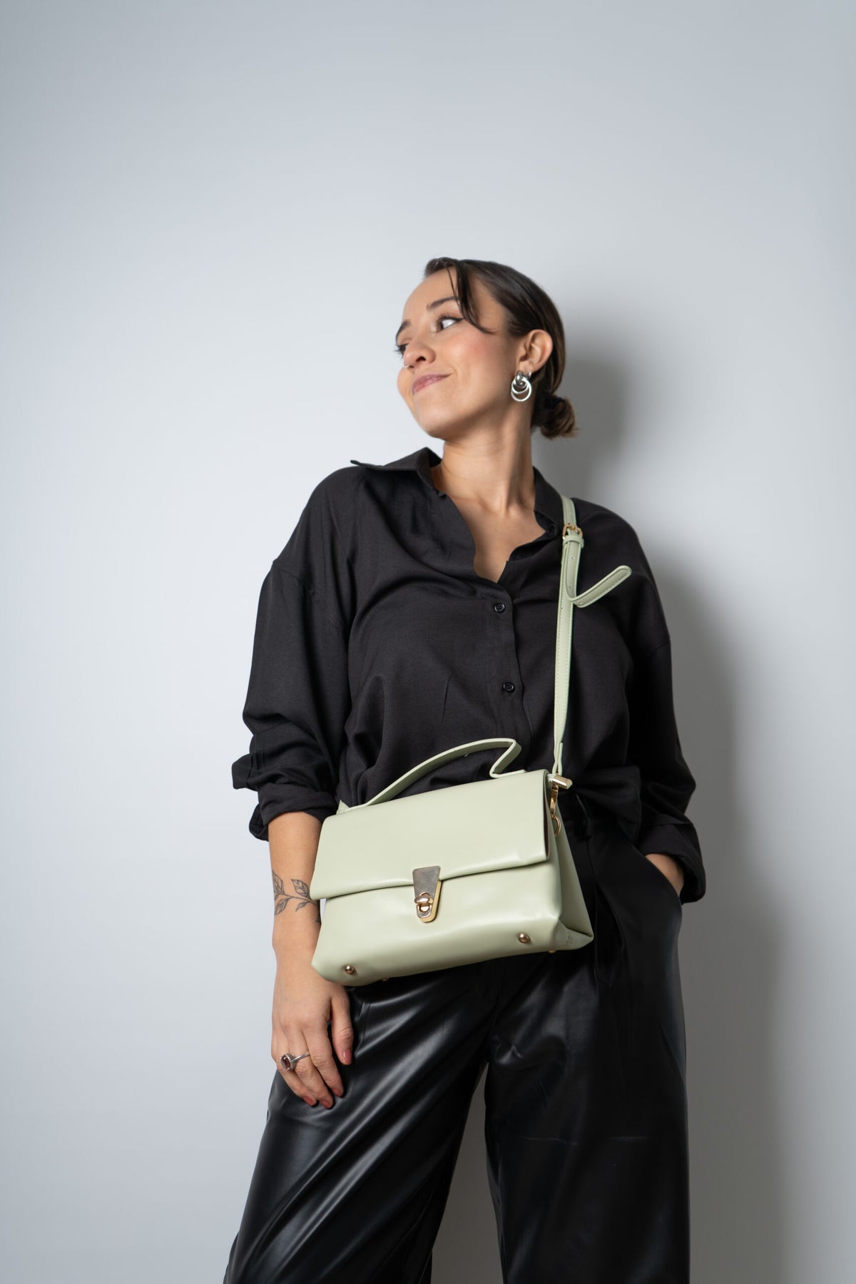 Cartera Sara - Verde claro