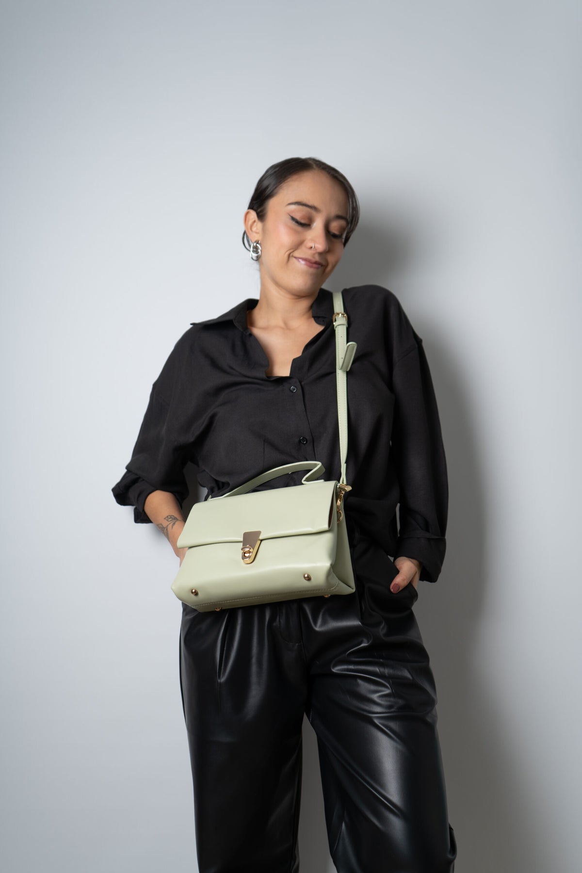 Cartera Sara - Verde claro
