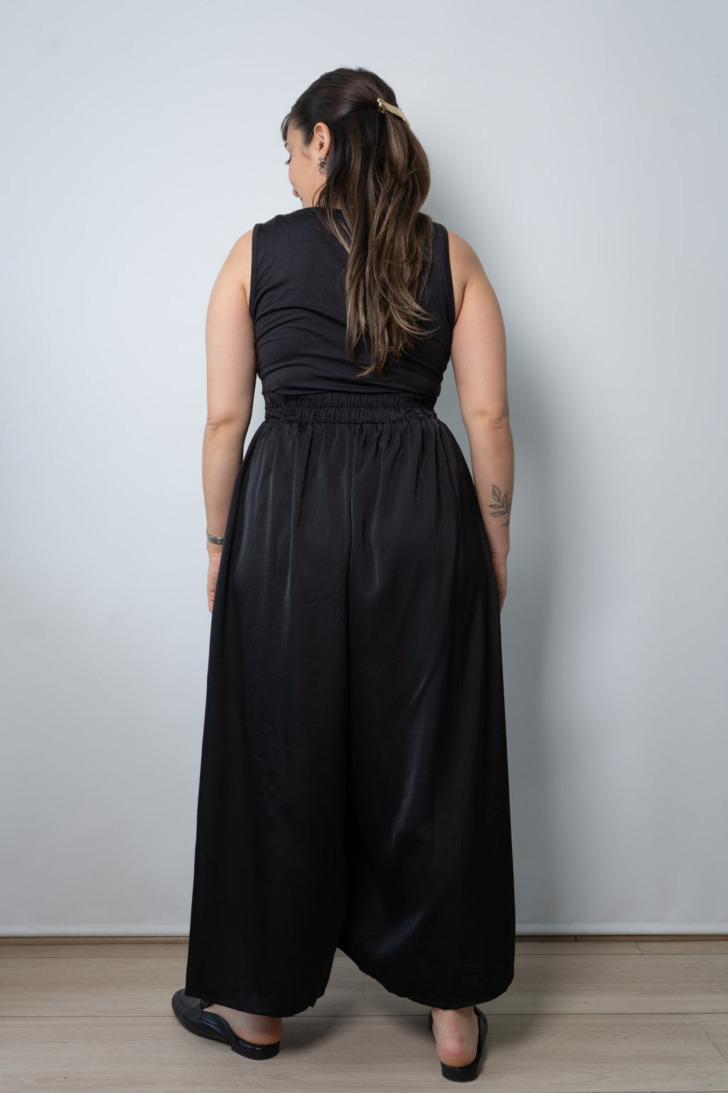 Falda pantalon Emilia - Negro