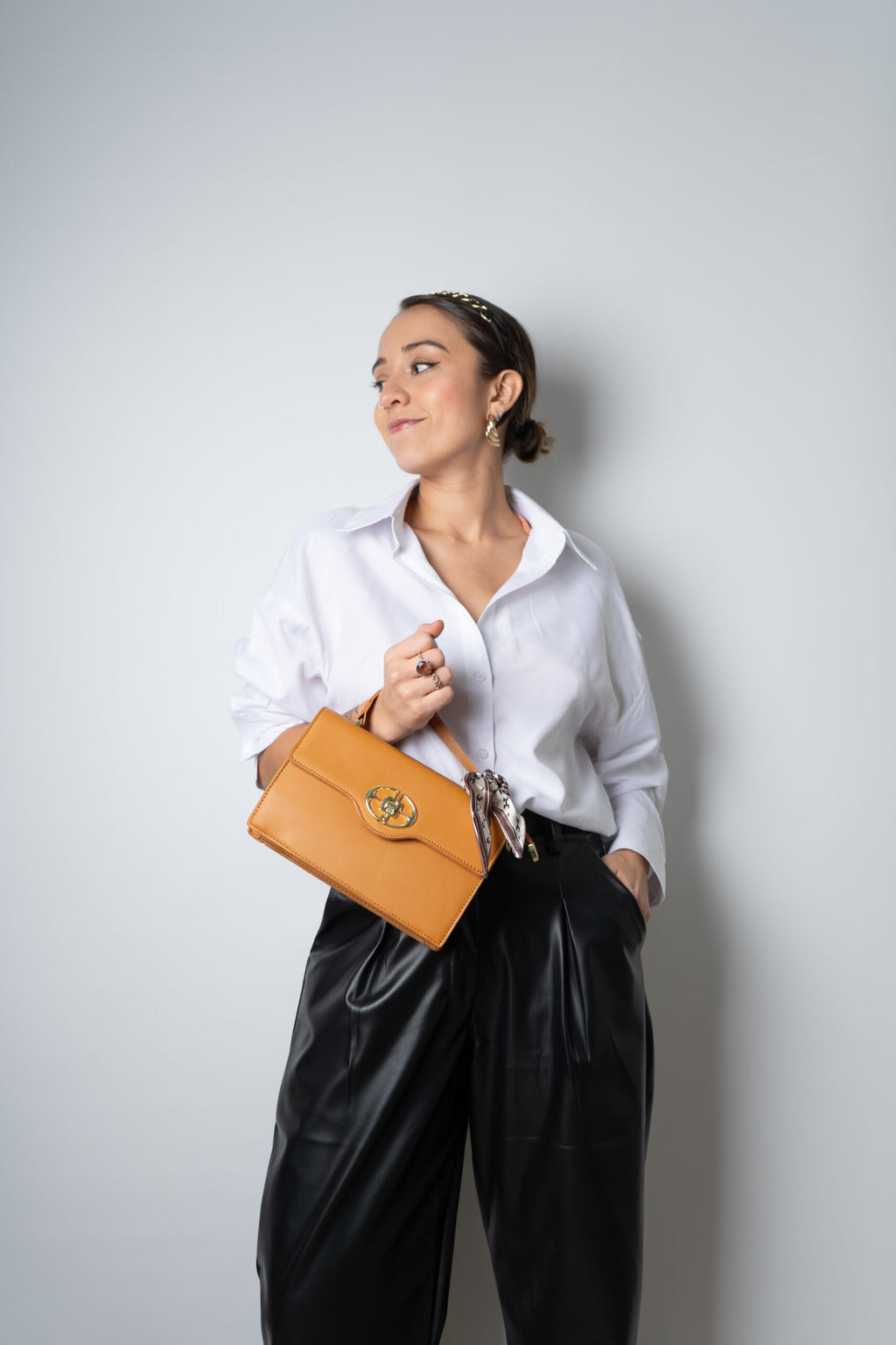 Cartera Isabela - Cafe camel