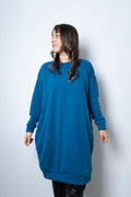 Vestido Lanilla Lily - Azul