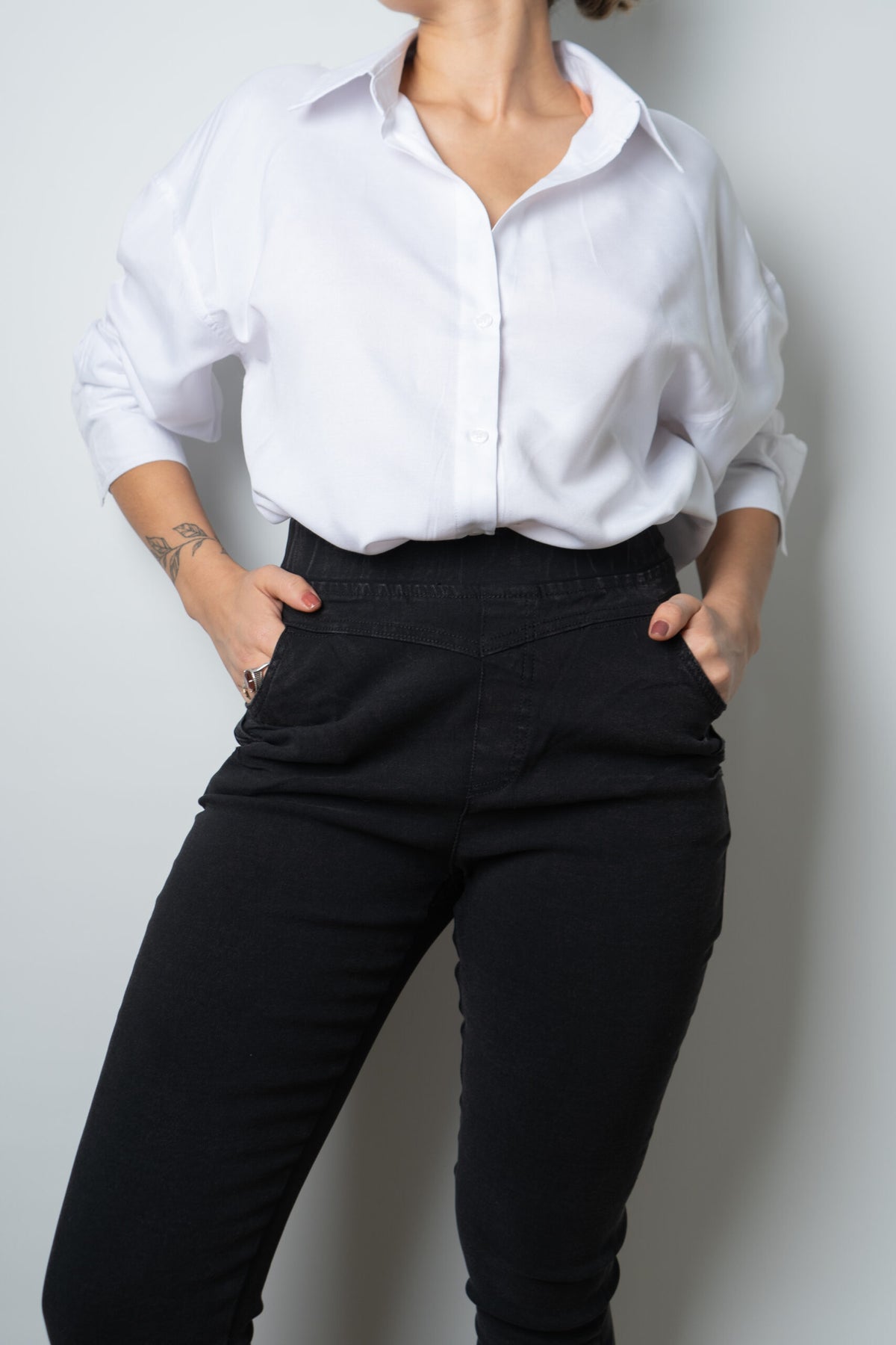 Pantalon leggin - Negro