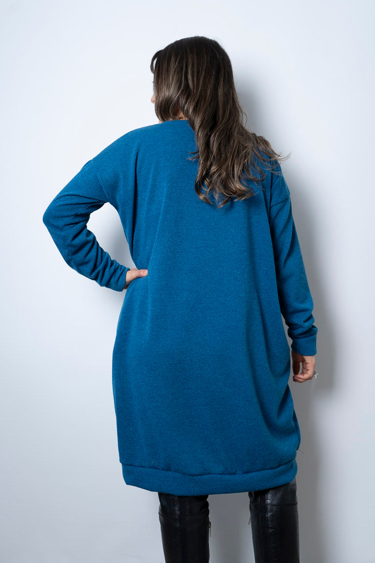Vestido Lanilla Lily - Azul