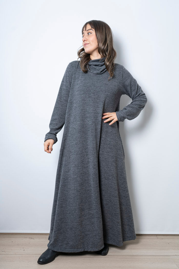 Vestido Emilia  - Gris