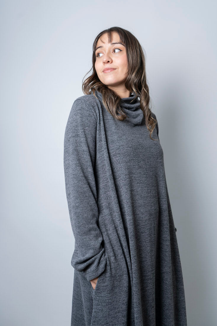 Vestido Emilia  - Gris