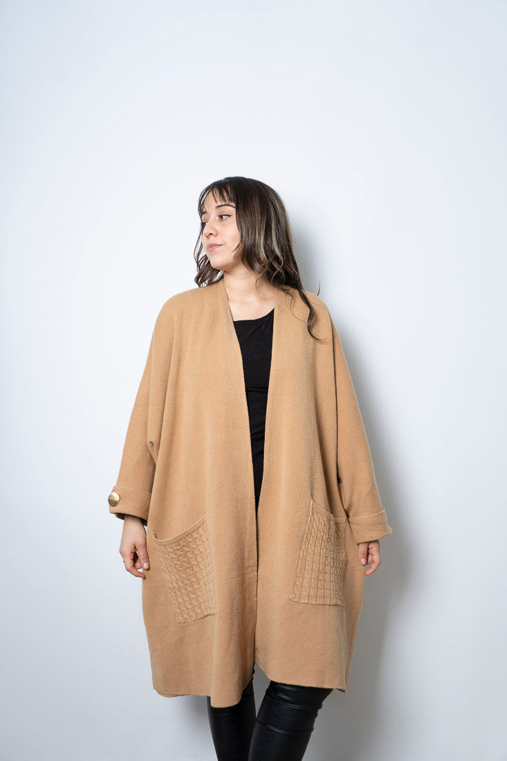 Chaquetón Lana - Beige
