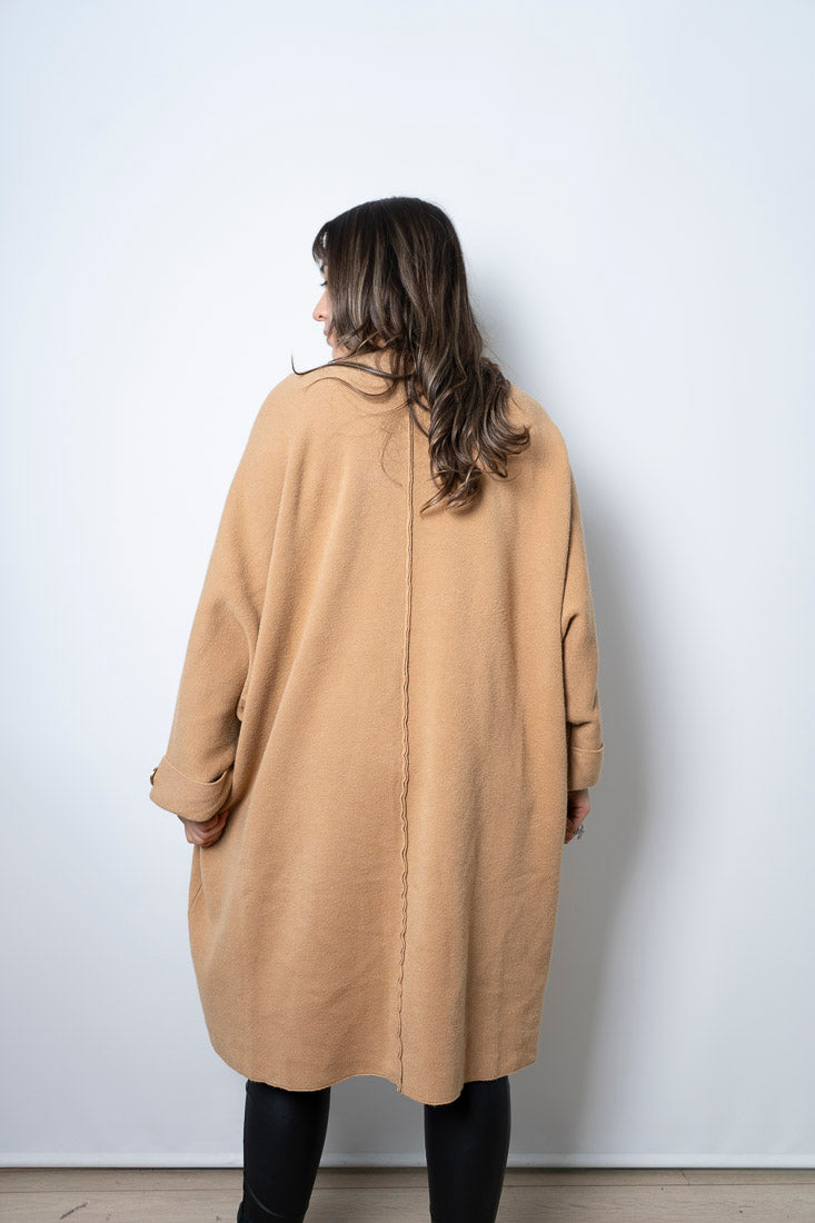 Chaquetón Lana - Beige
