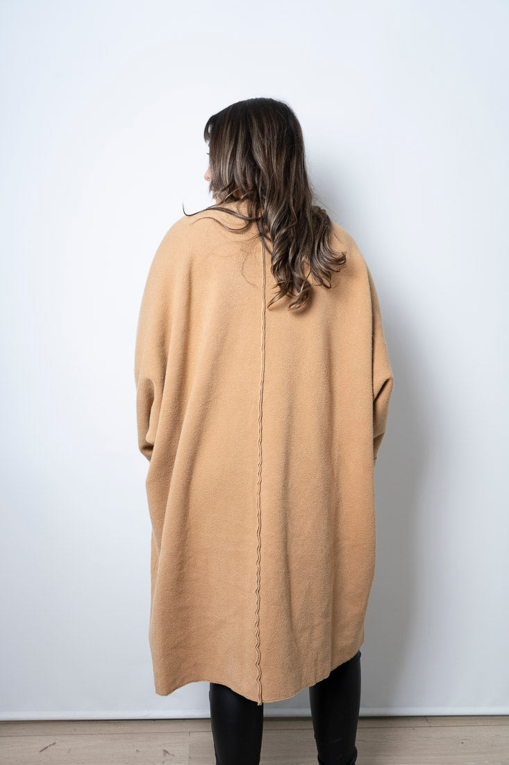 Chaquetón Lana - Beige