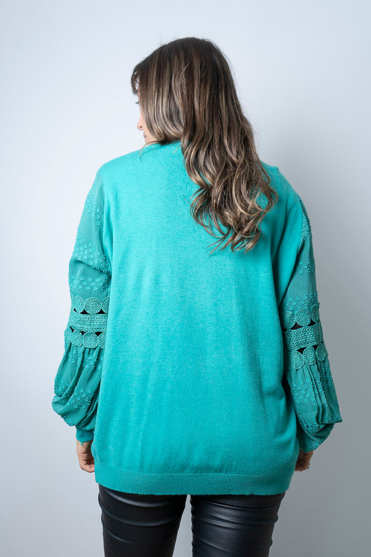 Sweater Laura - Turquesa