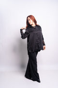 Blusa Satin - Negro