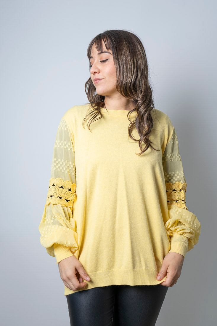 Sweater Laura - Amarillo