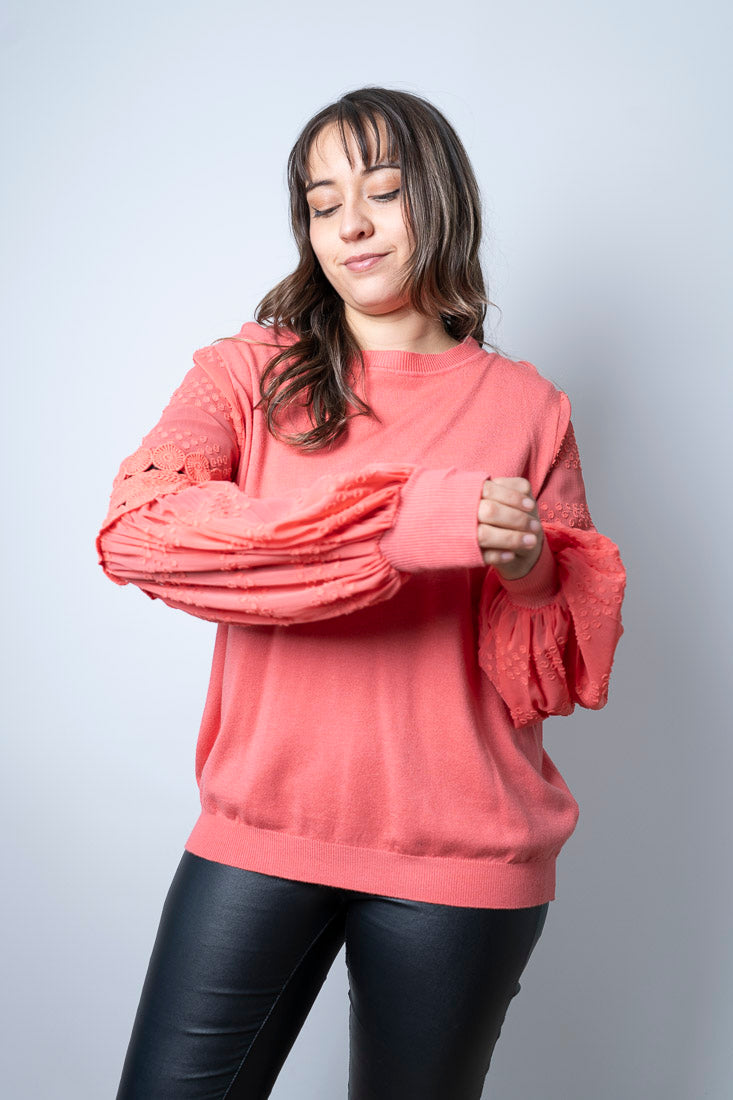 Sweater Laura - Coral