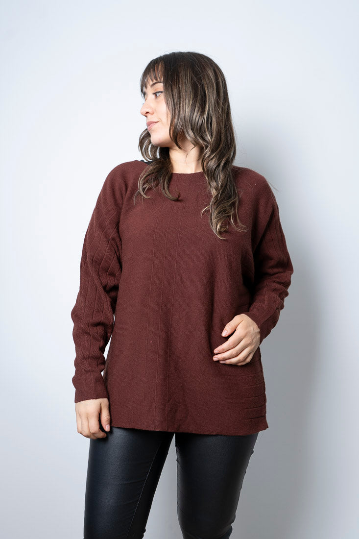 Sweater Violeta -  Cafe
