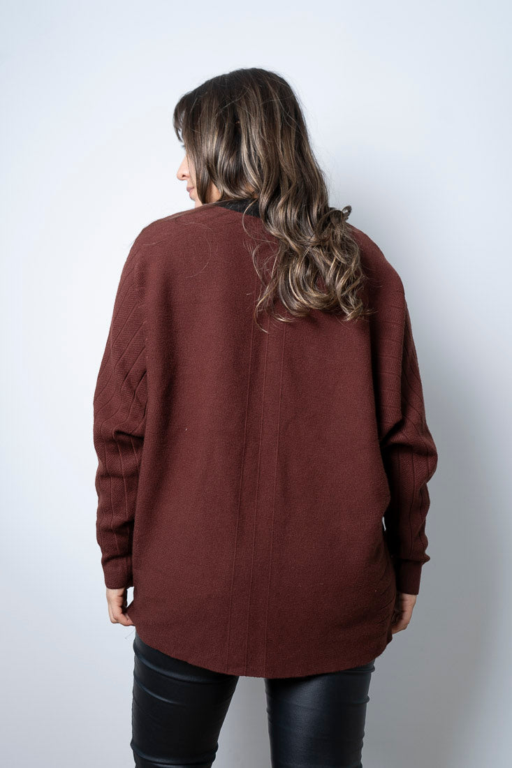 Sweater Violeta -  Cafe