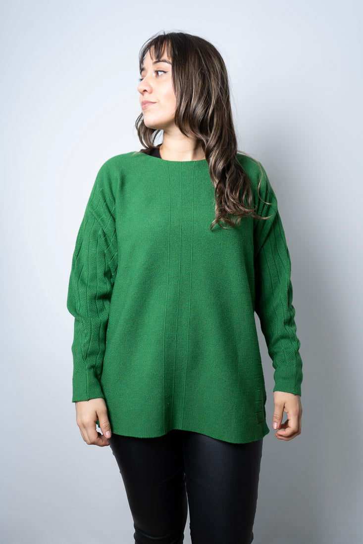 Sweater Violeta -  Verde