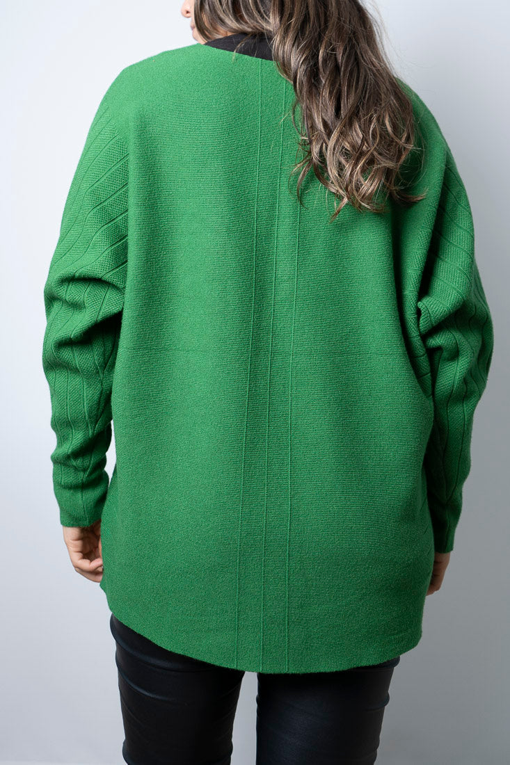 Sweater Violeta -  Verde
