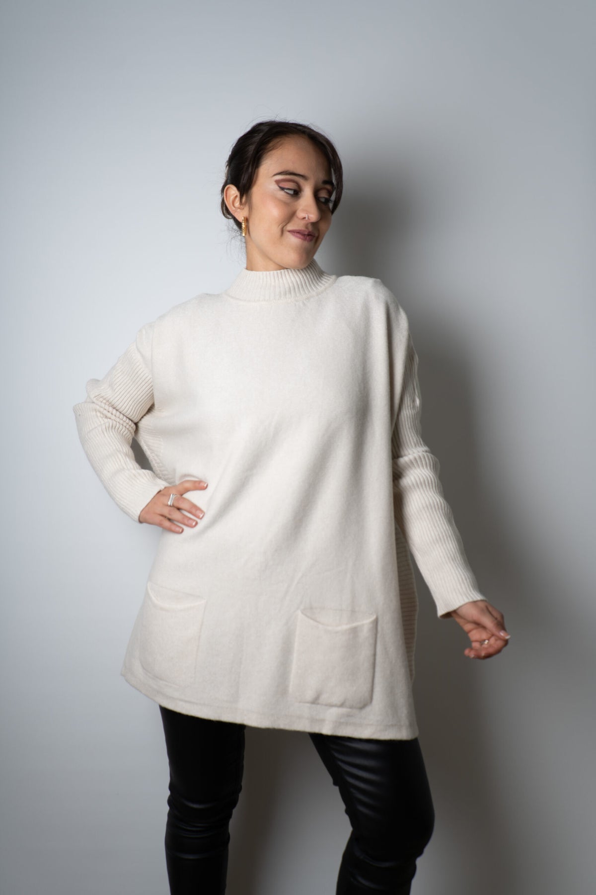 Sweater Delia - Crema