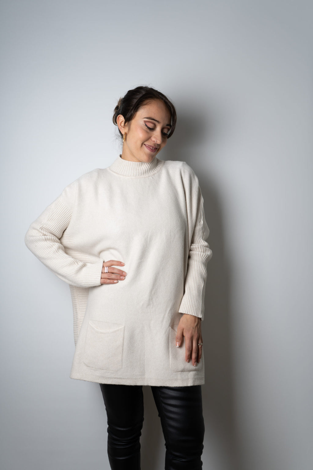 Sweater Delia - Crema