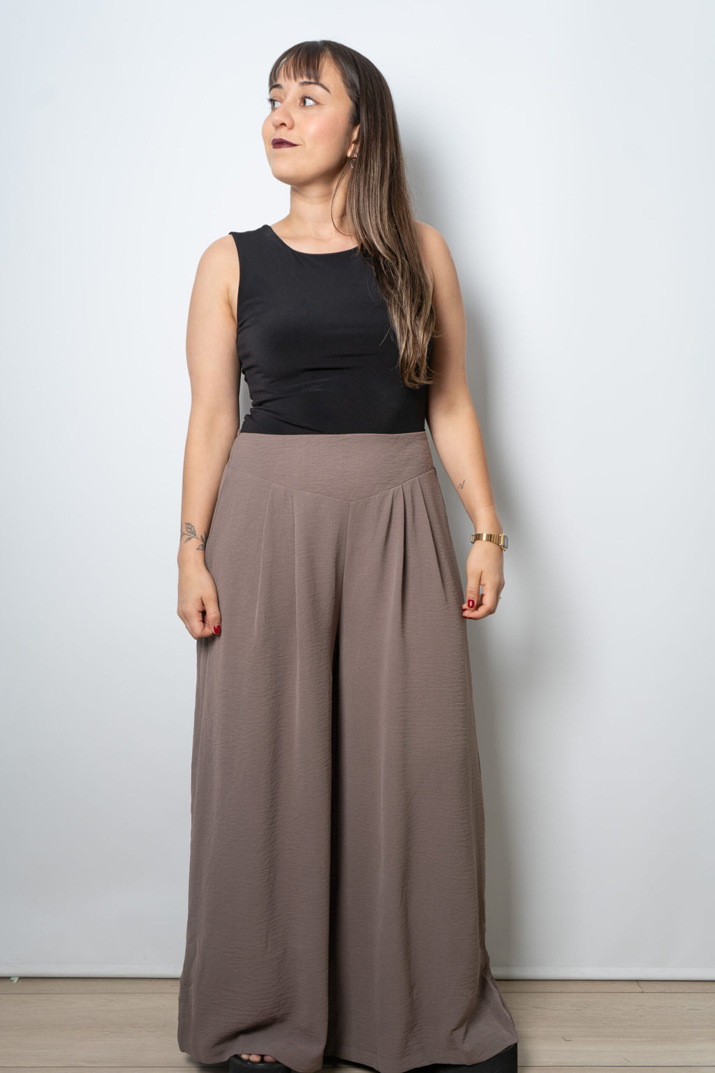 Pantalon Isabella - Cafe